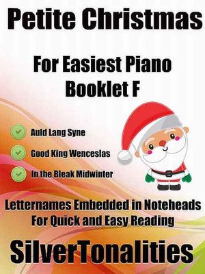 cover image of Petite Christmas for Easiest Piano Booklet F